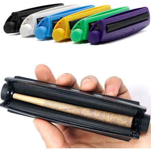 Herb Weed Rolling Paper Maker Manual Tobacco Roller Cone Joint with Doob Tube Cigarette Rolling Machine for 110mm Smoking Tool
