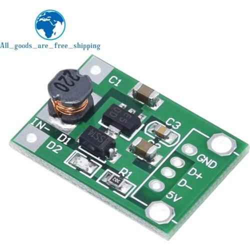 TZT 600mA DC-DC Mini Step Up Power Module 1-5V To 5V Step-up Boost Converter NEW