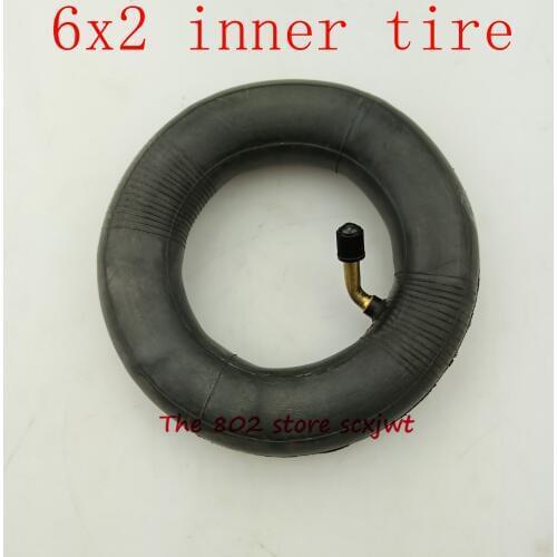Lightning Delivery 6*2 inner Tire 6x2 inner tube Pneumatic Tyre Electric Scooter F0 Pneumatic Wheel Trolley Cart Air Wheel