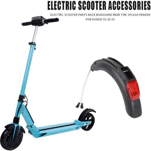 Rear Fender Back Mudguard For KUGOO S1 S2 S3 Electric Skateboard Scooter Folding Electric Scooter E Scooter