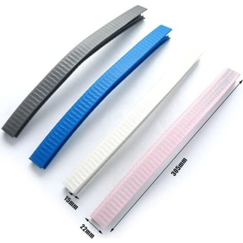 1PC Skateboard Deck Guard Protector U Channel Design Rubber and Steel Fashion Bumper Protector Universal Durable Longboard Edge