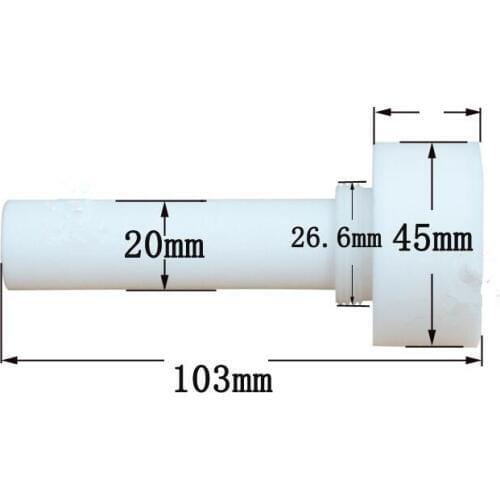 Electrostatic powder coating recycling pump core