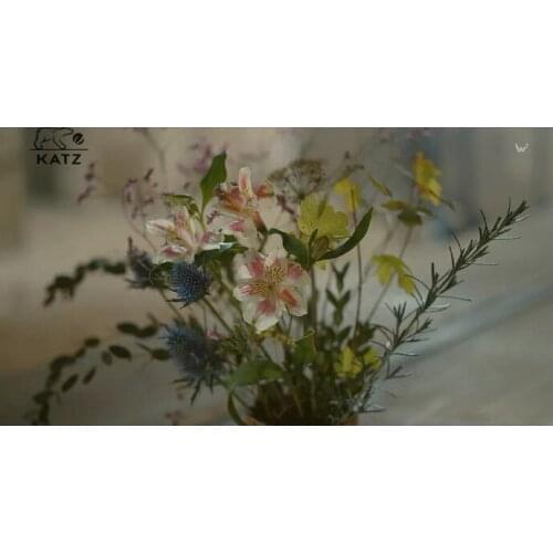 French Romantic Diamond Painting Retro Color Plant Flower Diamond Mosaic Diamond Cross Stitch Set Box Wall Decoration Handmade