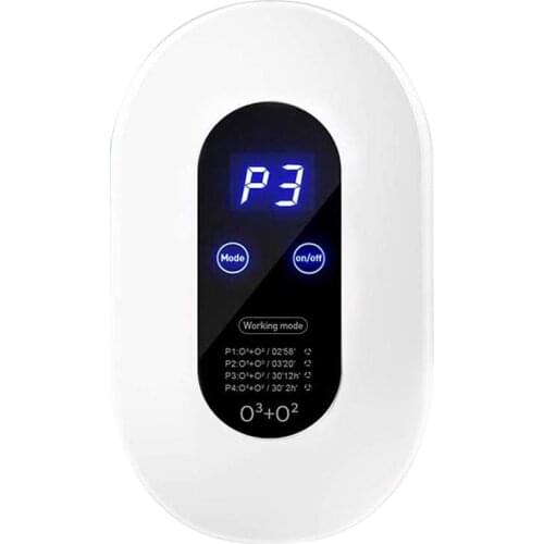 Ozone Generator Air Purifier O3 Output Mini Ozone Generator Portable Home Office Air Cleaner For Bathroom Bedroom Kitchen Closet