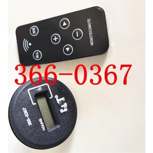 Excavator accessories remote control timer schedule 366-0367 for Cat E313D2 E320D2 E336D2