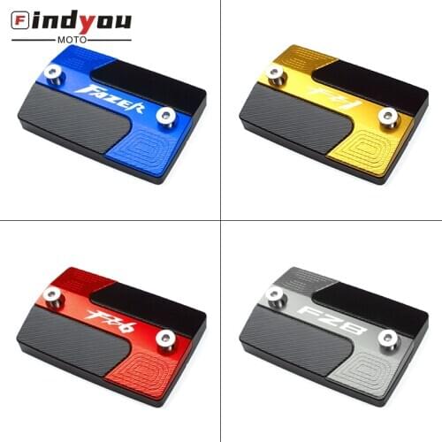 For YAMAHA FZ8 FAZER 2010-2014 FZ6 FZ6N FZ6S FZ6R 2004-2015 FZ1 FAZER 2006-2015 Motorcycle Front Brake Fluid Reservoir Cap Cover