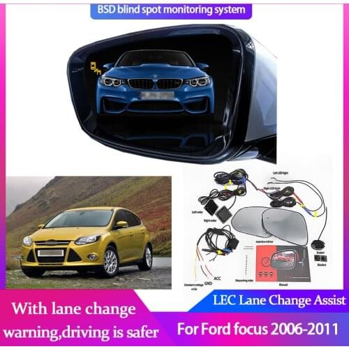 Blind Spot Detection System For Ford Focus 2006-2011 BSD Millimeter Wave Radar Monitoring Sensor Assistant Driving Security