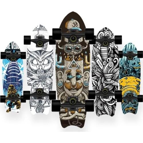 BZ 2021 Skateboard Double Upright Four Wheel Skateboard Skateboard Deck Penny Board Long Board Long Board Deck hb0101