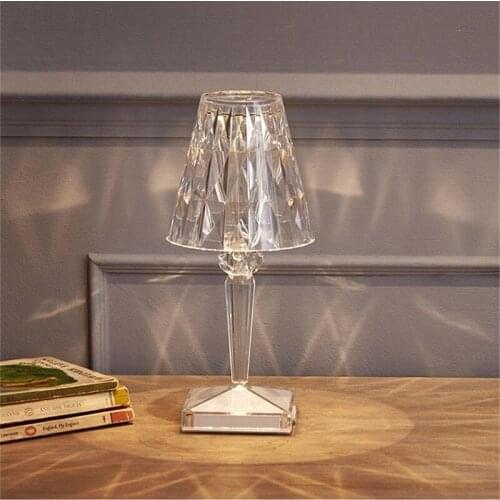 Modern Led Table Lamp Nordic Living Room Decorate Art Desk Light Sensor Bar Table Light Decor Restaurant Romantic Light Fixture