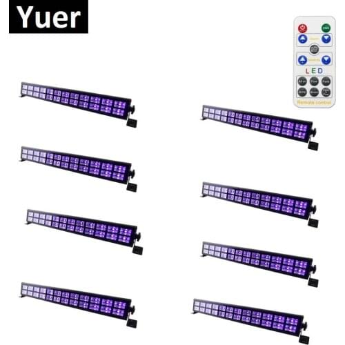 24 LED Disco UV Violet Black Lights DJ 24X3W Par Lamp For Party Christmas Bar Lamp Laser Stage Wall Washer Spot Light Backlights