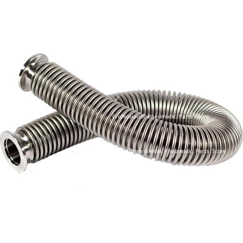 Stainless Steel KF50 high Vacuum compress flexible Bellows Pipe