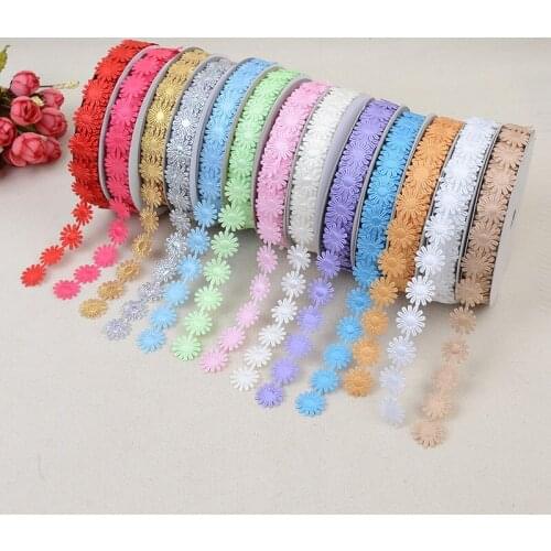 20yards/Roll Elegance Malanhua Embossed Ribbon Webbing Lace Fabric Gift Box Packaging Ribbon DIY Dress Accessories