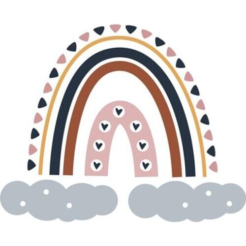 2021 Rainbow Metal Cutting Dies Fustelle Metalliche Per Scrapbooking Photo Layering Die for brithday card made