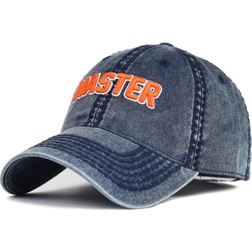 Washed Cotton Baseball Cap Four Seasons Unisex Letters Adjustable Trucker Outdoor Sport Caps Casual Dad Hat Fashion