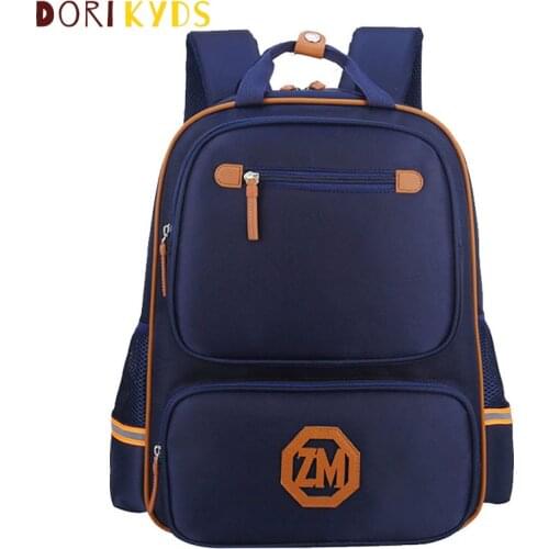 DORIKYDS Children Large orthopedics Schoolbag for Teenager Girls Boys Hign School Book Bag Waterproof 2 Size Backpack Mochila