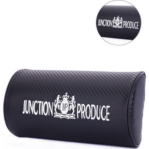 For JP Logo Car Interior Decoration Auto Seat Neck Pillow for Ford Mondeo Dacia Duster Honda Civic Jaguar XE KIA Optima SAAB 900