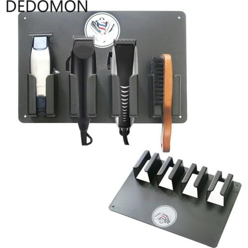 Barbershop Accessory Electric Hair Cutter Stand Barber Station Hair Trimmer Shaver Holder Resist Heat Hair Cutting Machine Stand