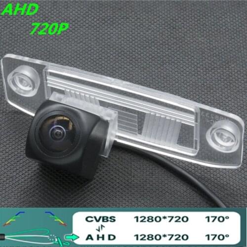 AHD 720P/1080P Fisheye Car Rear View Camera For KIA Sportage R SL Sportage 3 2010~2015 Sorento Ceed Rio Reverse Vehicle Camera