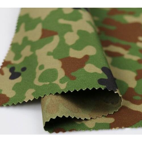 1.5M Width TC Jeitai Dots Camouflage Fabric Japanese Army Spot Camo Twill Cloth DIY Tactical Suits Training Clothes Bag Material