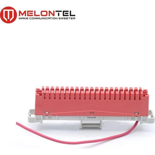 MT-2005 10 pair earth module red krone module back mount type profile type