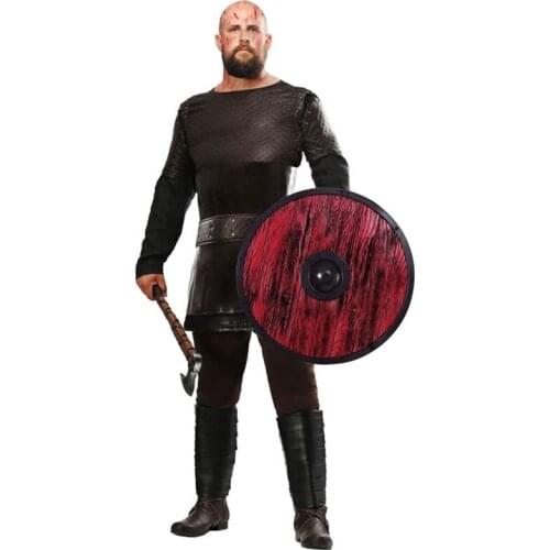 Middle Age Battle Viking Savages Warrior Cosplay Costumes Mens Medieval Warriors Armor Halloween Outfit Set For Adult