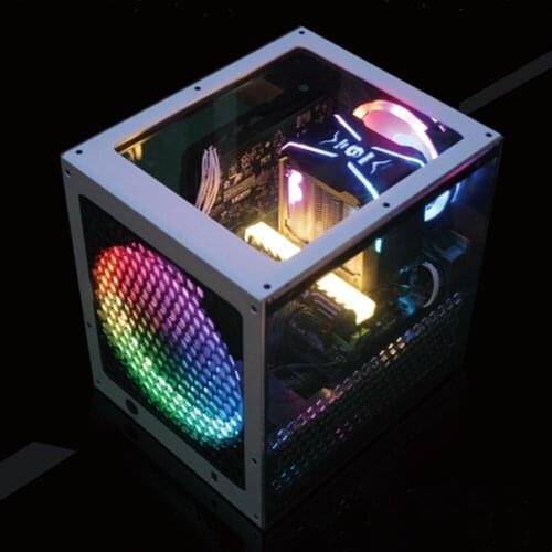 Mini Magic Cube M68 Open Bench Table PC Case For ITX MATX Systemboard Support Water Cooler DIY 3 Side Transparent Computer Case