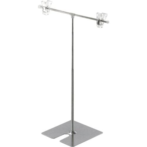 Height Adjustable T L Shape Advertising Poster Clip Stand Sign Holder Poster Table Desk Sign Picture Display Racks Label Holder