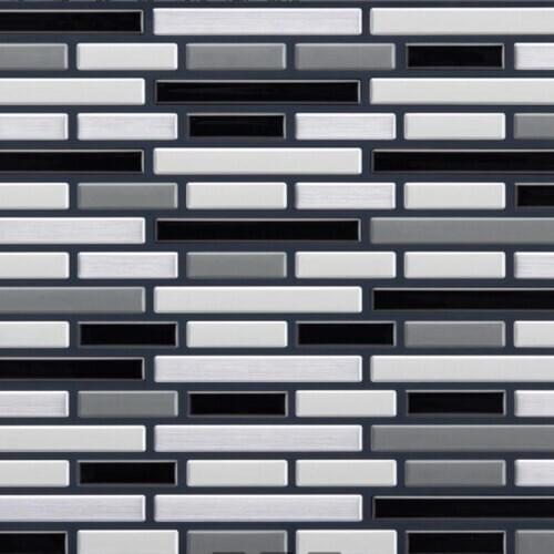 Self Adhesive Tile Wall decal Sticker DIY Kitchen Bathroom Home Decor Vinyl(C)