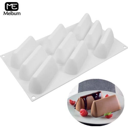 Meibum 9 Cavity Handbag Shape Silicone Mold DIY Cake Modle Mousse Dessert Muffin Mould Pastries Bakeware Kitchen Baking Tools