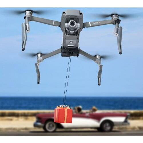 Airdrop System for DJI Mavic 2 Pro Zoom Wedding Ring Gift Delivery Dispenser Thrower Air Drop Transport Accessories