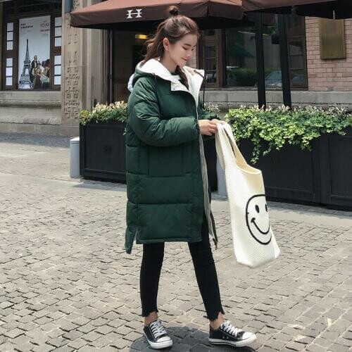 2019 Special Offer Cotton Zipper Autumn And Winter New Korean Self-cultivation Two-sided Clothes Long Fund Men Women Lovers