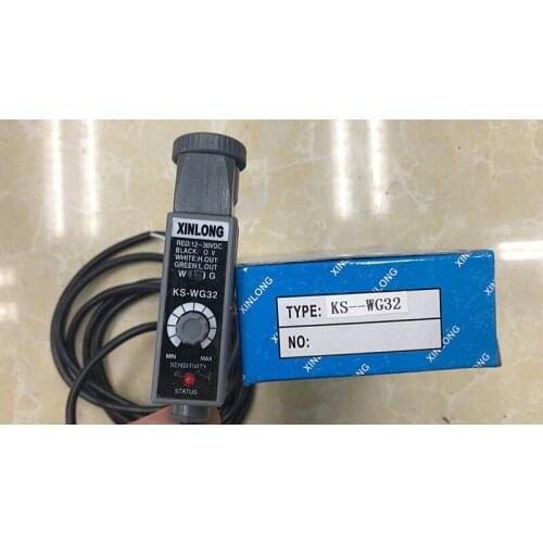 XILONG packaging mechanical color sensor KS-WG32, white and green