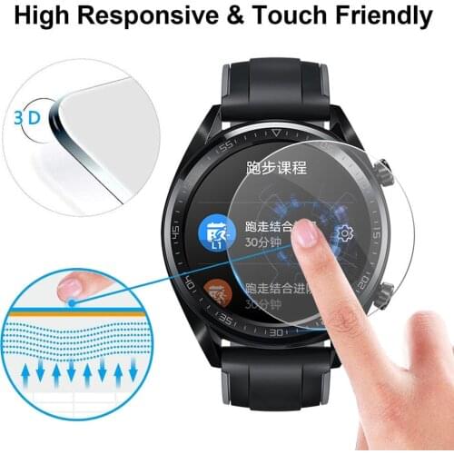 Smartwatch Smartband Protection Portable 5PCS Explosion-proof TPU Screen Protector Full Coverage Film For Huawei Watch GT