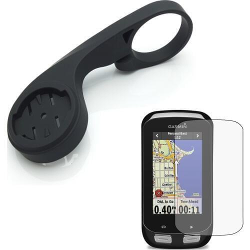31.8mm Outdoor Mountain/Road Bicycle Bike Mount Holder + Screen Protector for Garmin Edge 1000 Computer GPS