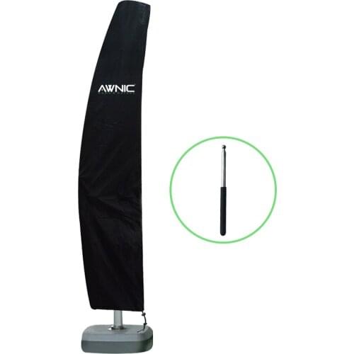 AWNIC Parasol Cover Umbrella Cover for Parasol 3m-Diameter(Ø) Waterproof Tear Resistant 420D Oxford Cloth UV50