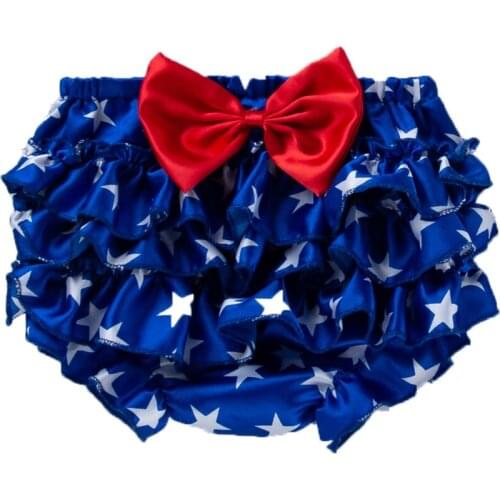 0-24 Months Infant Toddler Baby Girl Dress-Polyester Ruffled Panties-Cute Diaper Covers-PP Shorts-Kids Clothes with Red Bow