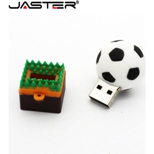 JASTER USB 2.0 flash memory stick football basketball Mini ball usb flash drive pen drive 4GB 16GB 32GB 64GB boy gift U disk