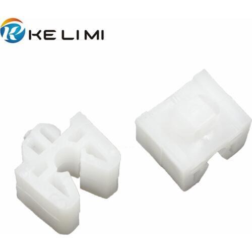 KE LI MI Car Vehicle Seat snaps clip white plastic Retainers auto seat fastener clamp For JAC