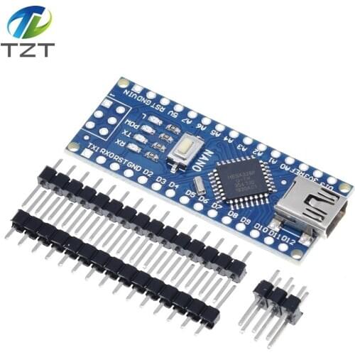 5PCS Nano 3.0 controller compatible with Arduino nano CH340 USB driver NO CABLE NANO V3.0