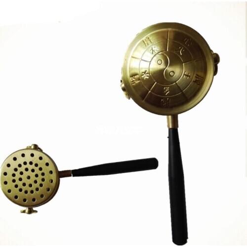 Copper Moxibustion Can Pot Body Massage Portable Warming Moxibustion Treatment Therapy Moxa Stick Burner Health Care Equipment