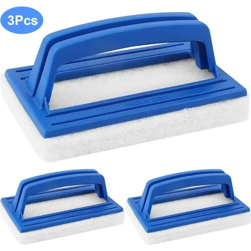 Wall Sponge Brush 1PC Cleaning Supplies Swimming Pool Accessory Portable Waterline Scrubber Wall Cleaning Brush Scrubber