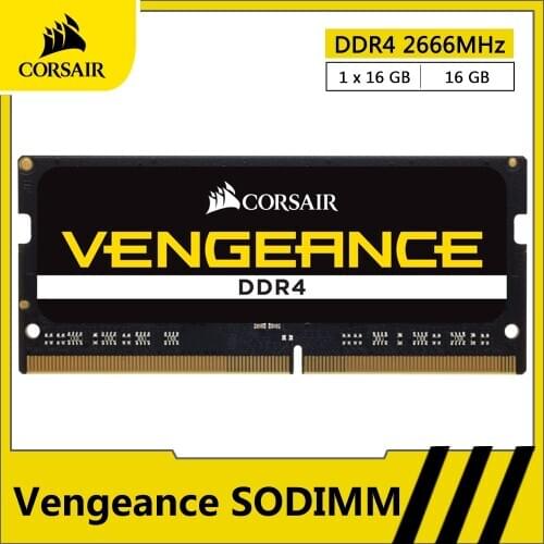 CORSAIR Vengeance RAM DDR4 16GB 32GB 2666MHz SODIMM Memory Notebook Memoria RAM DDR4 260 Pin 1.2V Laptop SODIMM Module