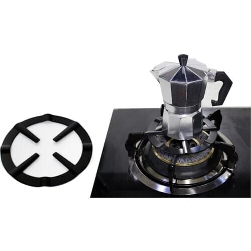 Moka Pot Stove Stand Coffee Pot Holder Gas Range Support Ring Burner Grate Gas Hob Rack Camping Cookware Kitchen Accessories