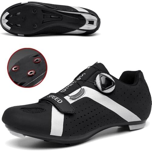 Sapatilha Ciclismo Professional Athletic Bicycle Shoes Road Cycling Shoes Youth Men Women Self-Locking Bike Shoes