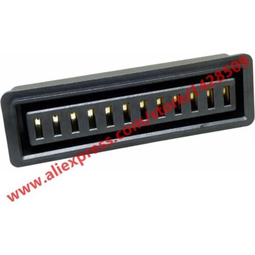 2pcs 2.7mm Pitch Famale Interface 15A Large Current 12P Lithium Battery Connector For Large Agricultural Load Equipment