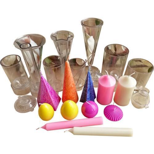 Christmas Valentines Day Scented Candles Classical Colorful Candle for wedding decoration Column Wax Smokeless Fragrant Candle