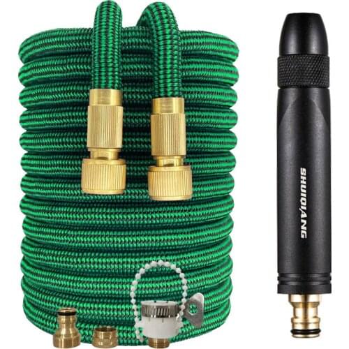 25FT -150FT Hose With Water Gun, Expandable Garden Hose, Adjustable Nozzle Hose, Flexible Hose, High Pressure Car Wash Foam