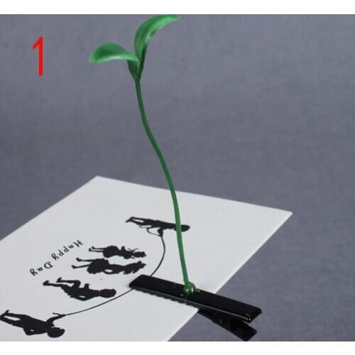 Grass Clips Bean Sprout Bobby Hairpin Headwear Clasp Hair Claw Jaw Clip Clamp For Kids Girls Women Funny Flower Plant Hair Clips