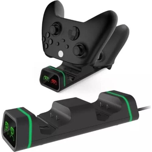 TYX-19006X For XBOX One S X USB Charging Dock With Rechargeable Battery Pack Station For XBOX One S X Double Charger