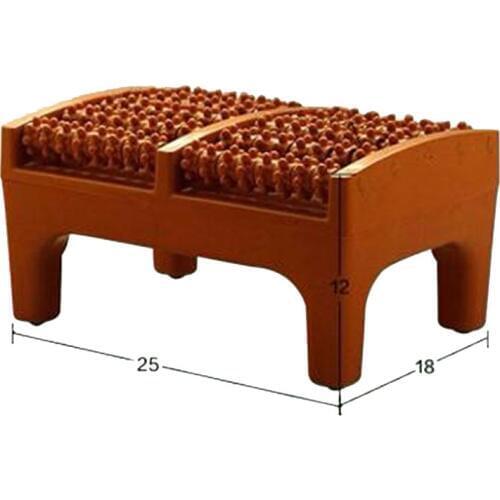 Domestic foot massager foot acupuncture point massage cushion plastic wooden roller foot massager a foot stool